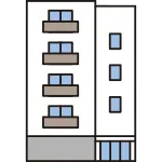 Rental Apartment SVG Icon
